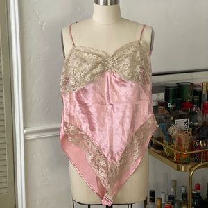 Vintage Victoria’s Secret slip bodysuit, L